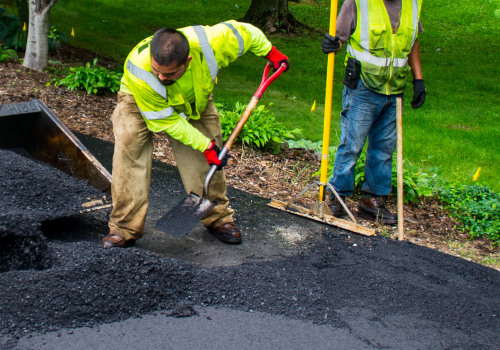 Key elements to include in a project schedule for paving contractors